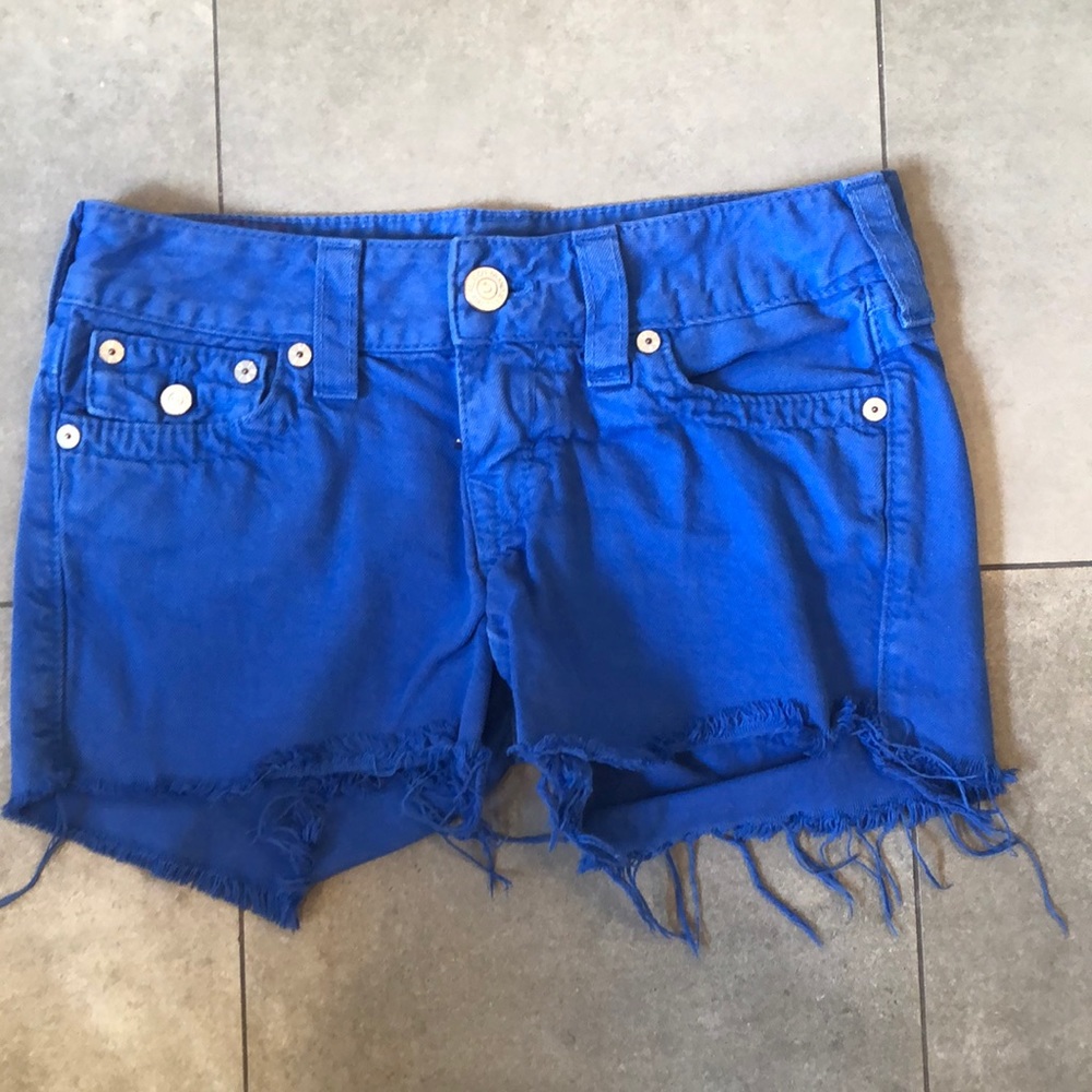 True Religion Keira Jean Shorts